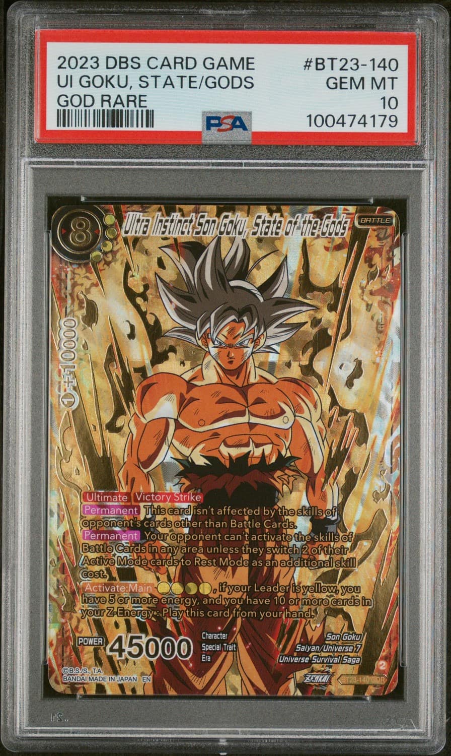 Ultra Instinct Son Goku, State Of The Gods