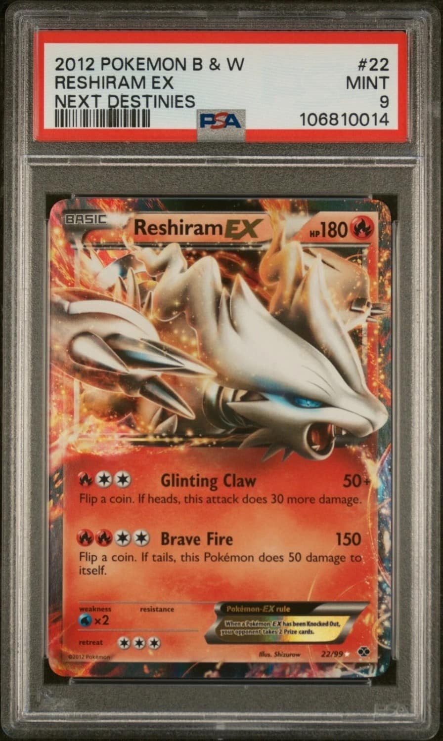 Reshiram Ex