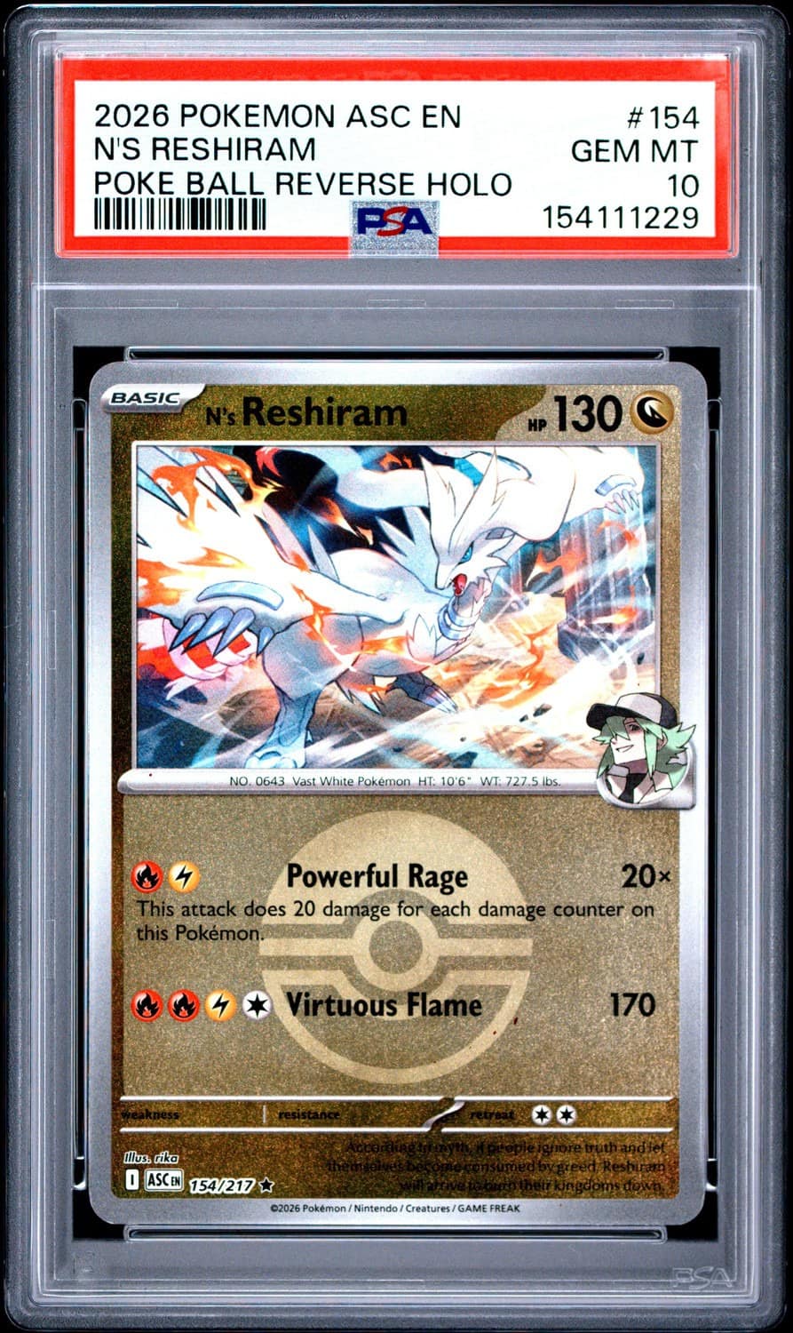 N'S Reshiram