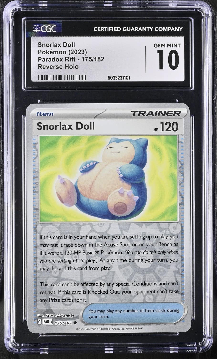 Snorlax Doll