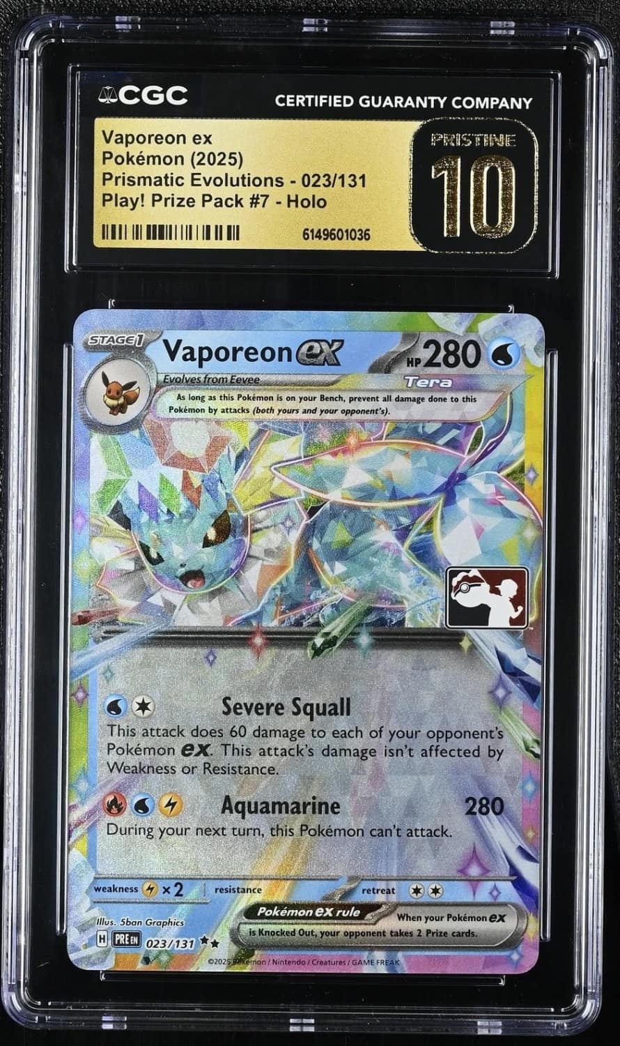 Vaporeon Ex