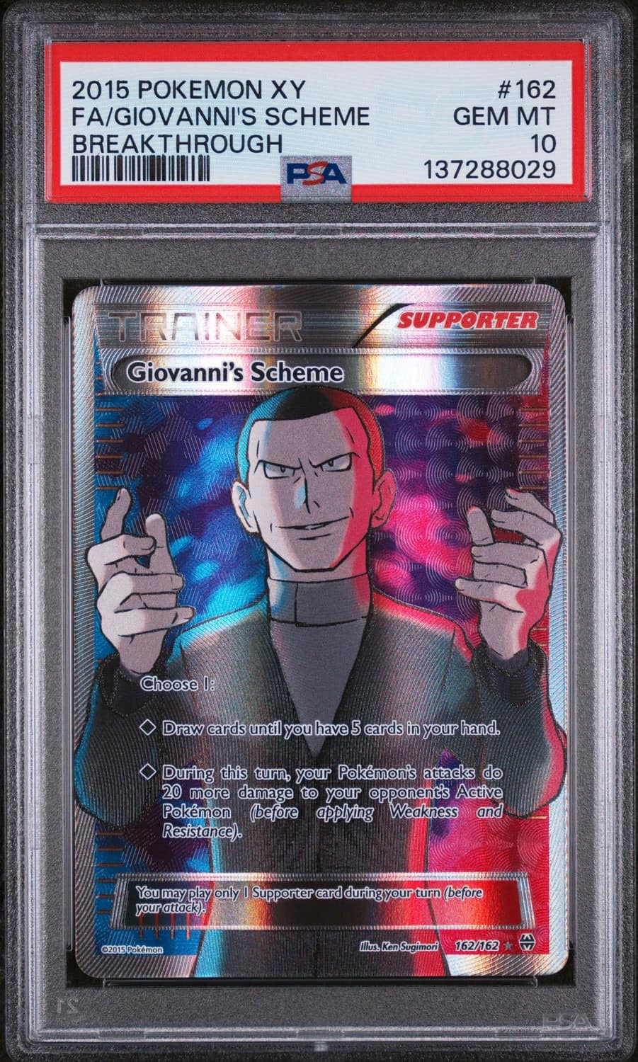 Giovanni'S Scheme