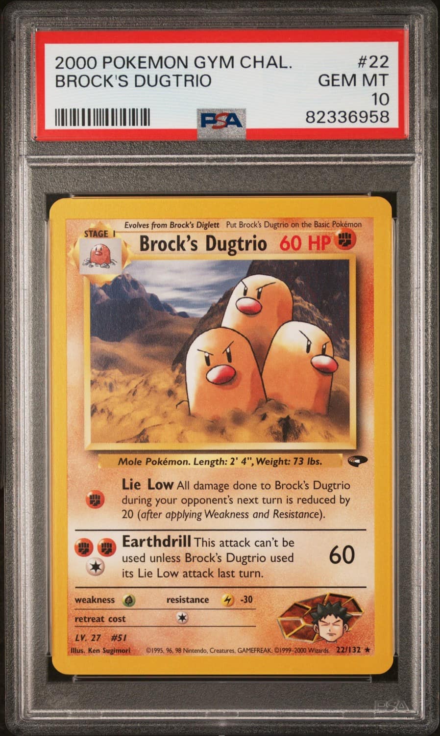 Brock'S Dugtrio