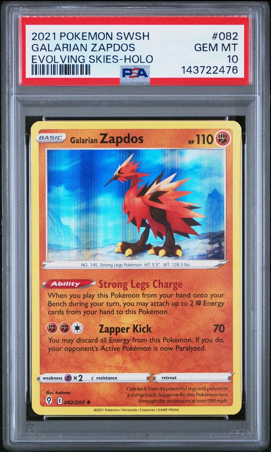 Galarian Zapdos
