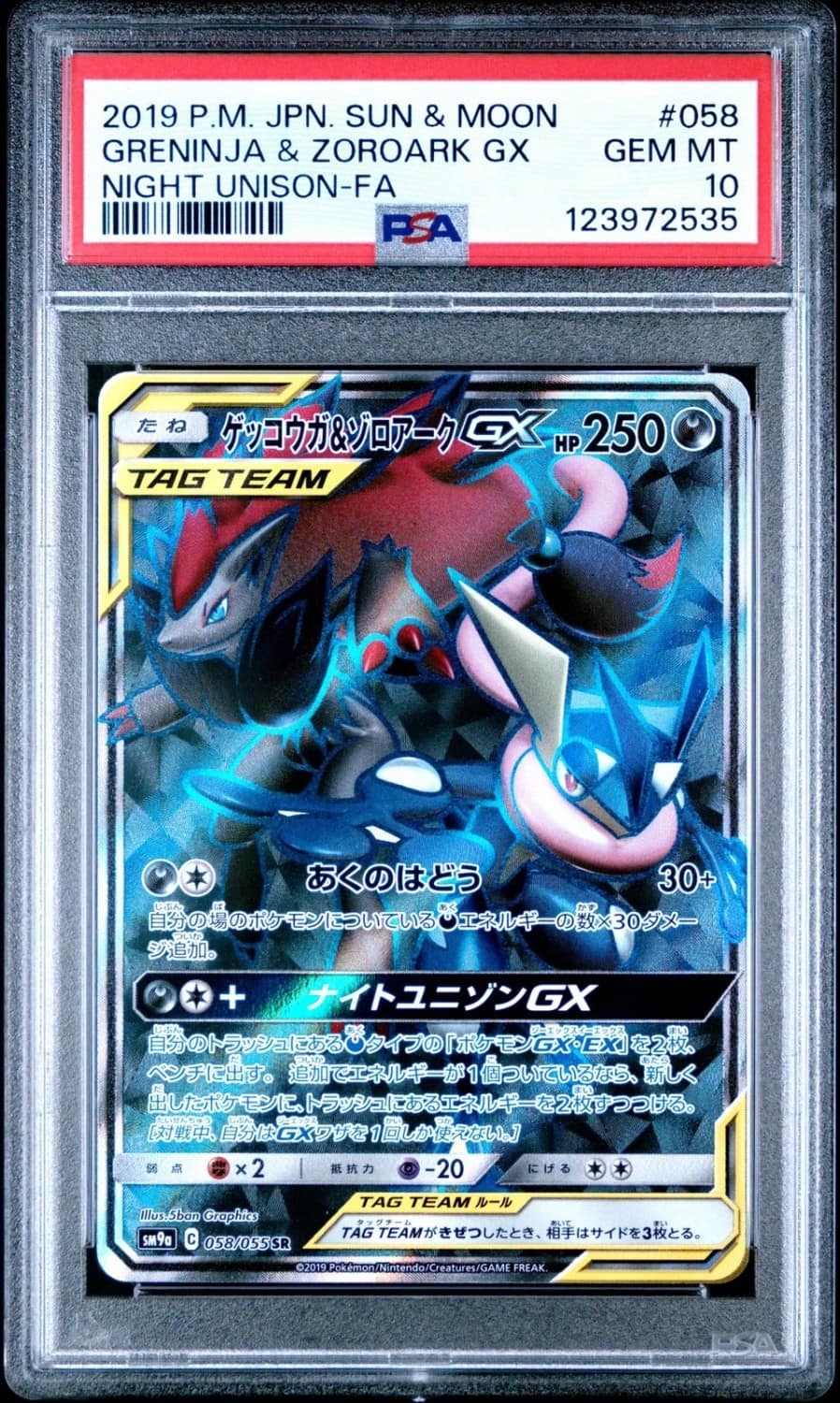 Greninja & Zoroark Gx