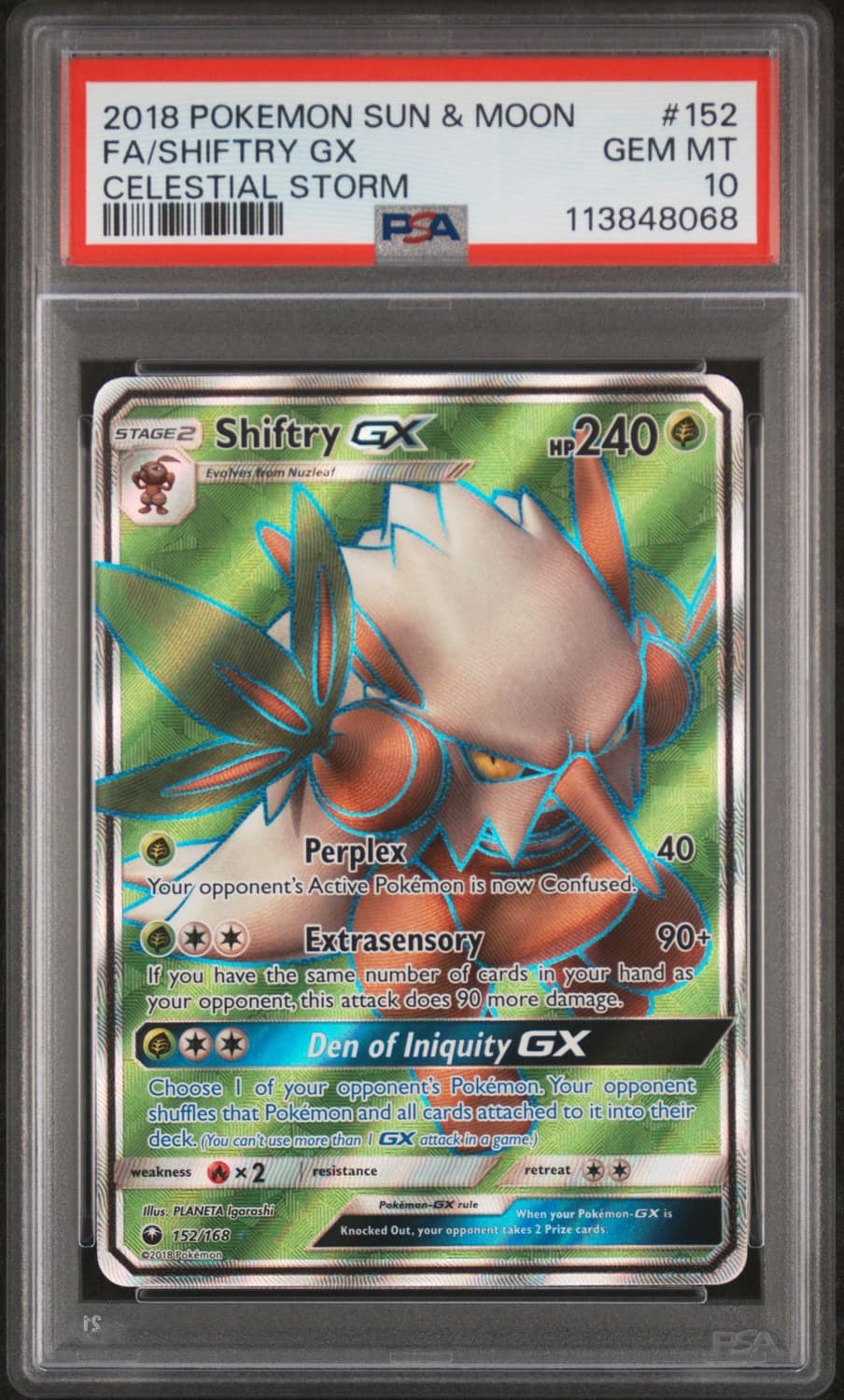 Shiftry Gx