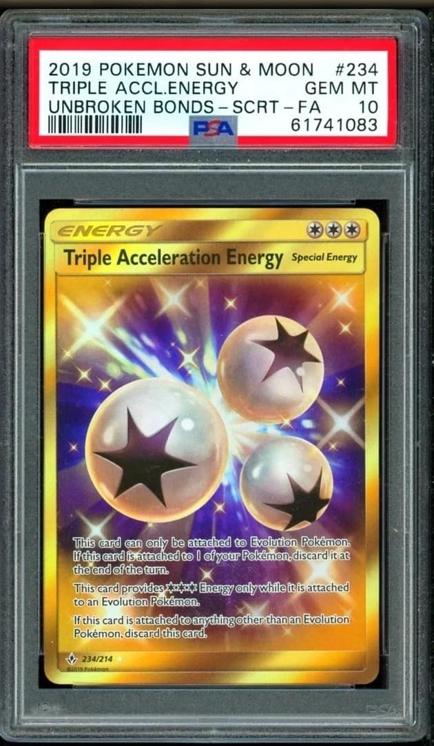 Triple Accl.energy