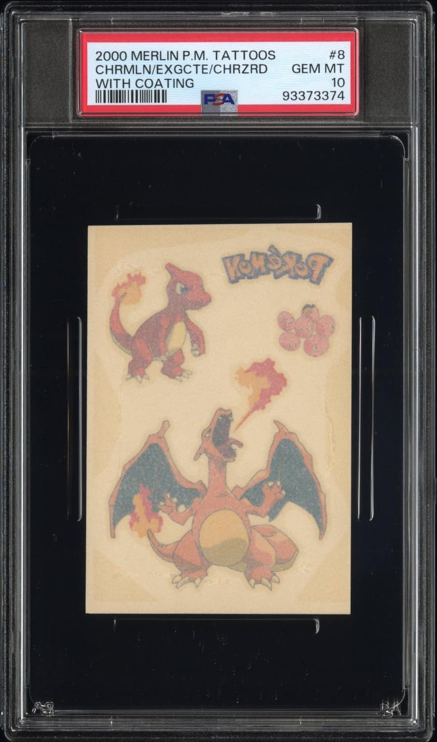 Charizard/charmeleon/exeggcute