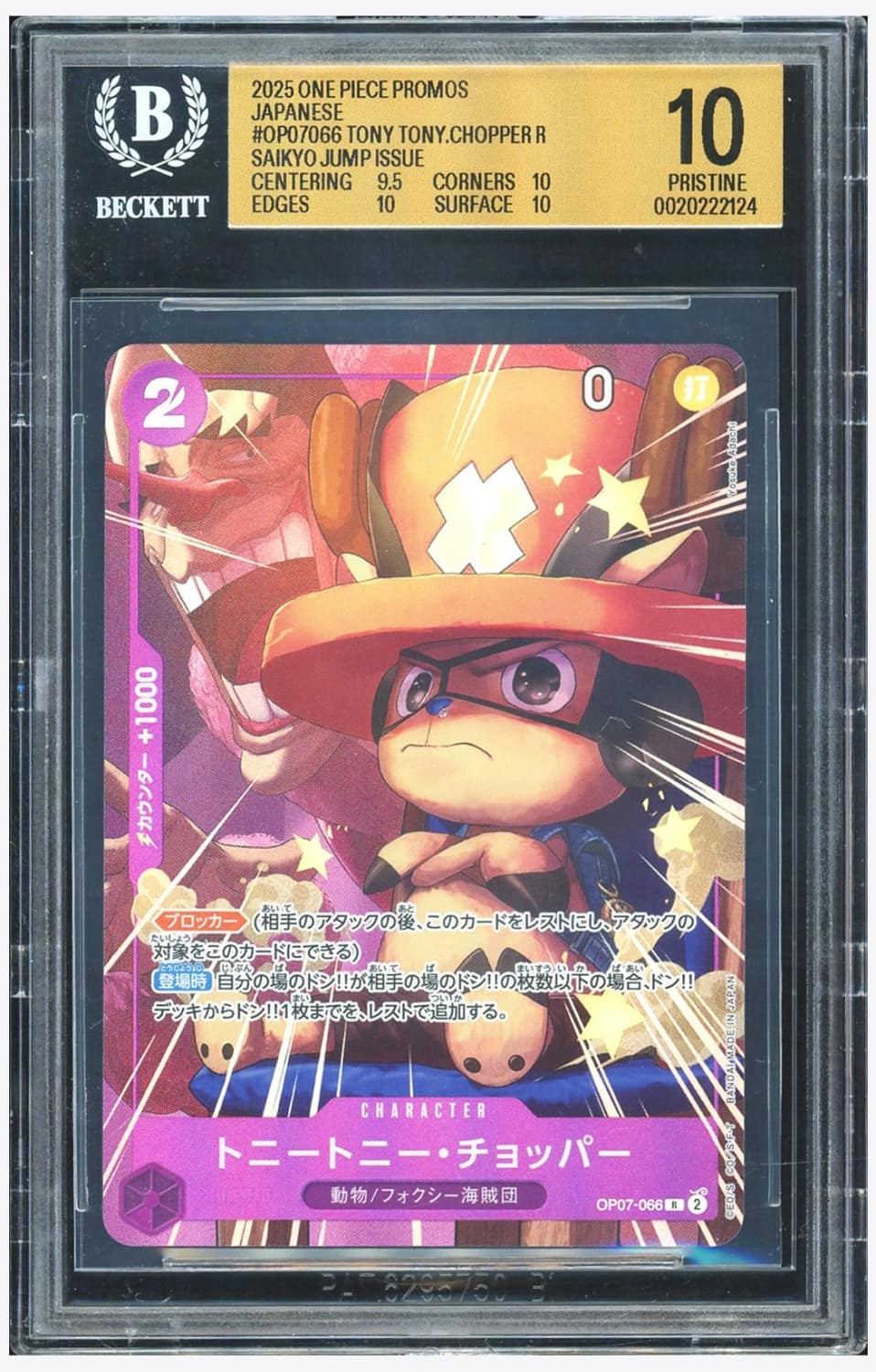 Tony Tony.chopper R/(saikyo Jump Issue No.5 May '25 Insert)