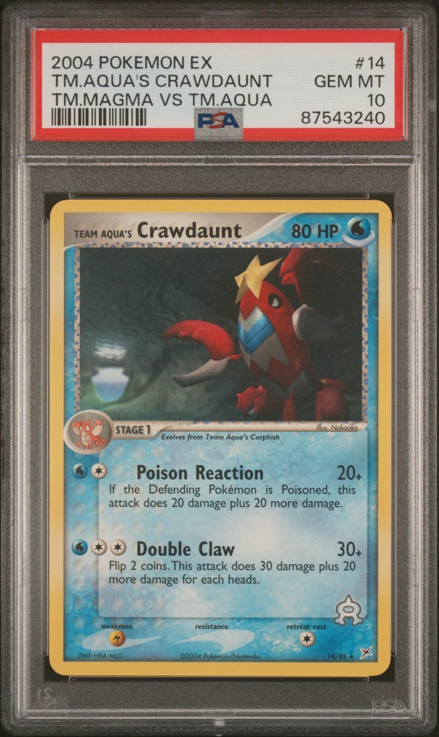 Aqua'S Crawdaunt