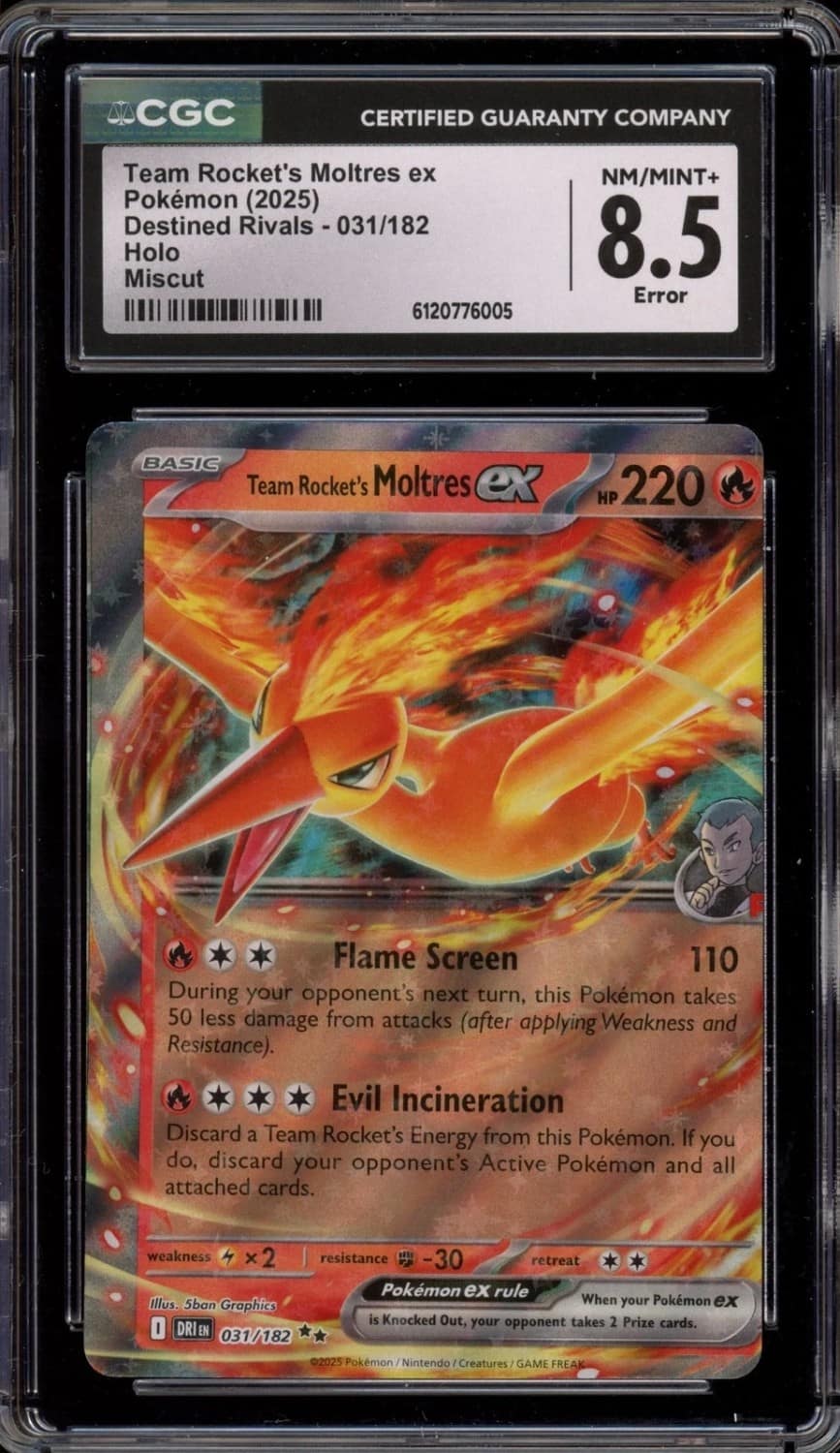 Rocket'S Moltres Ex