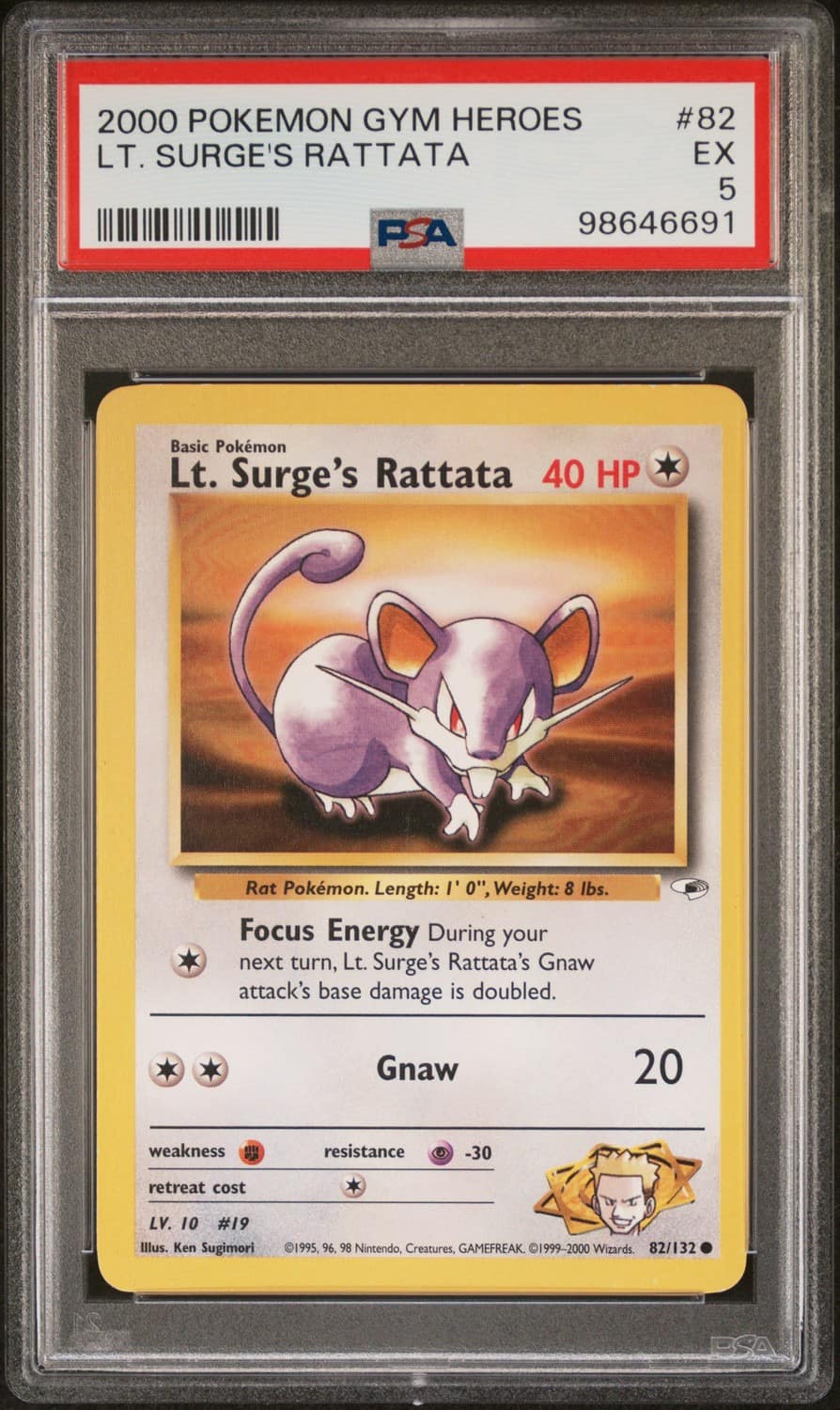Lt. Surge'S Rattata