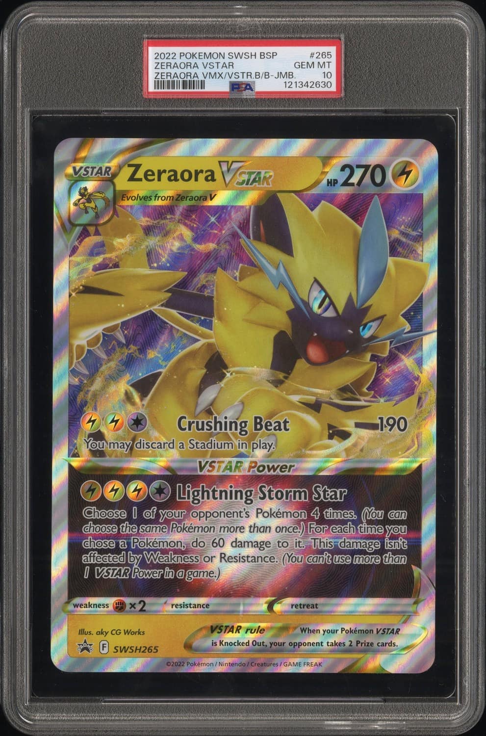 Zeraora Vstar