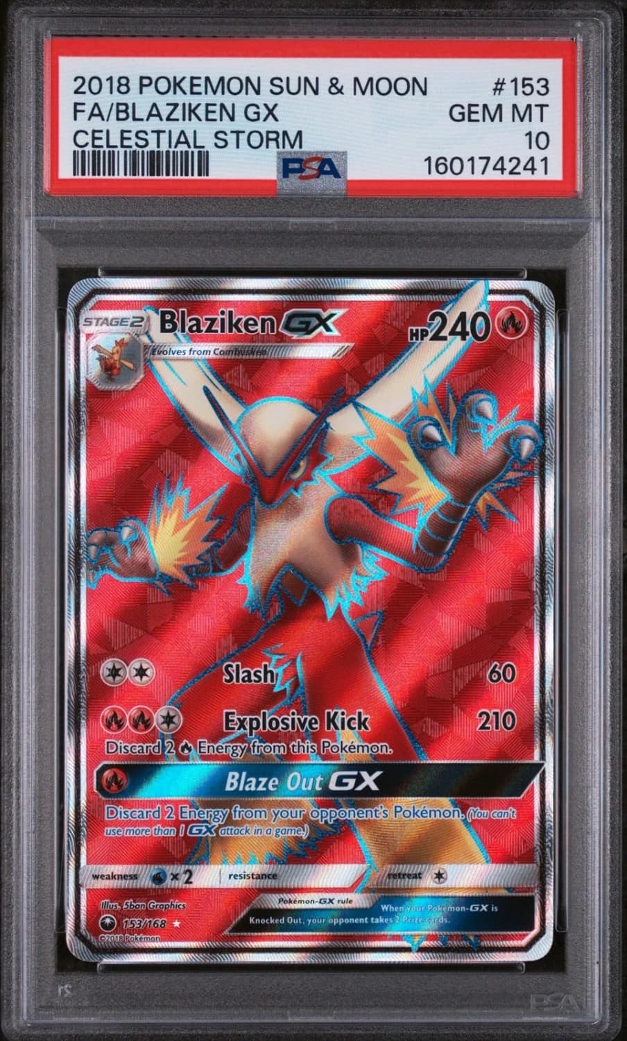 Blaziken Gx