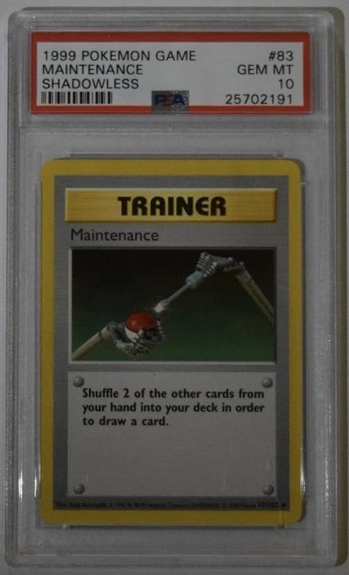 Maintenance
