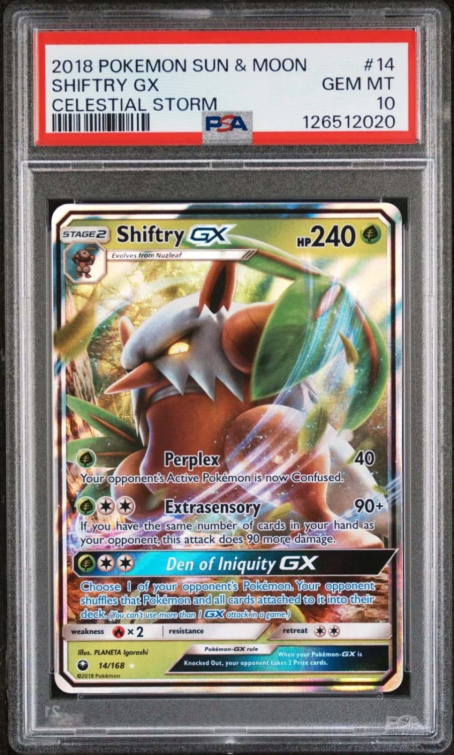 Shiftry Gx