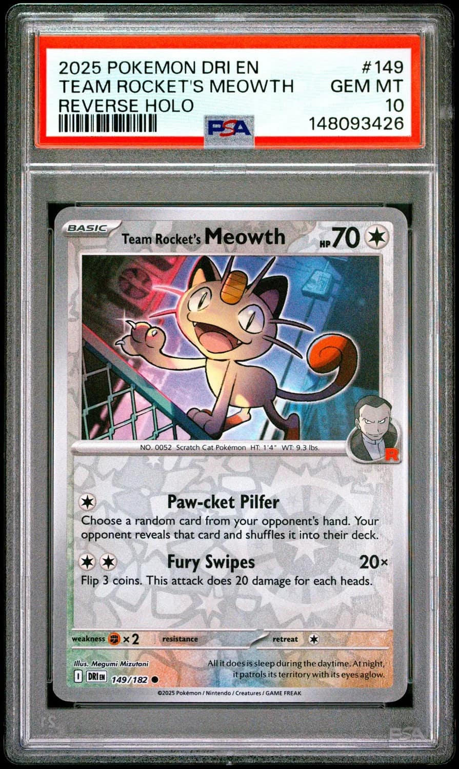 Team Rocket'S Meowth