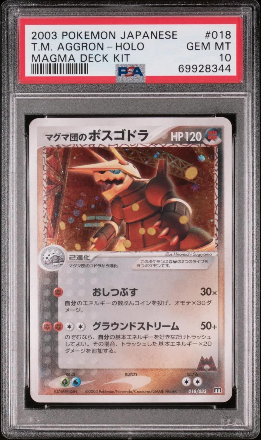 Team Magma'S Aggron