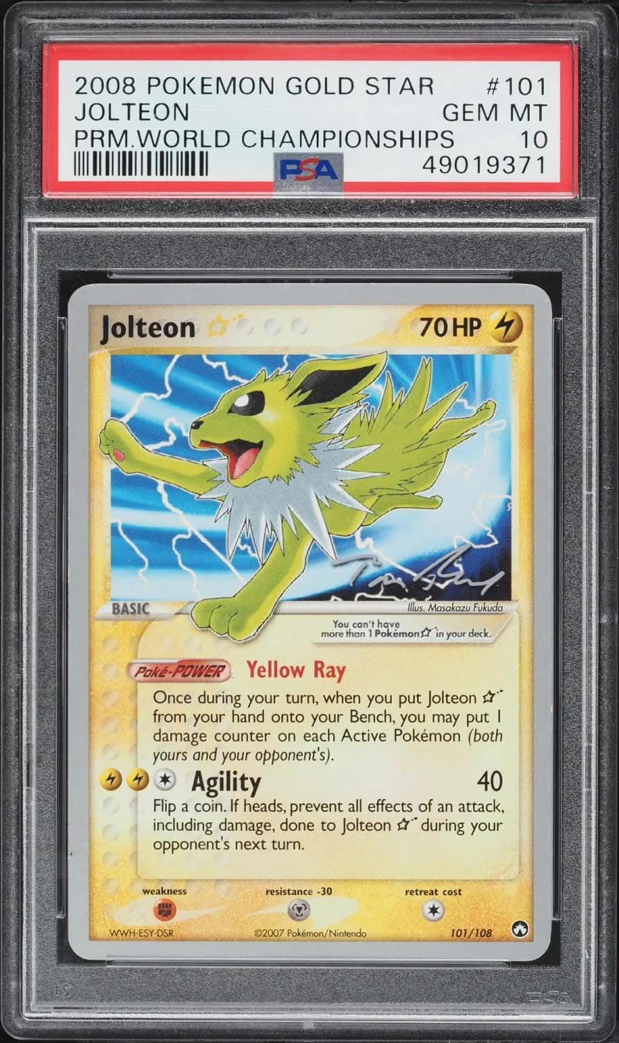 Jolteon-Gold Star