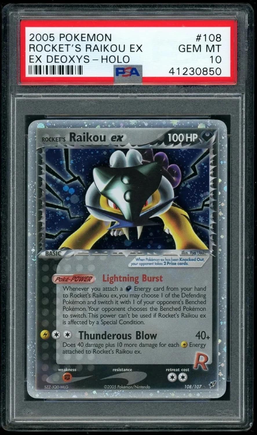 Rocket'S Raikou Ex