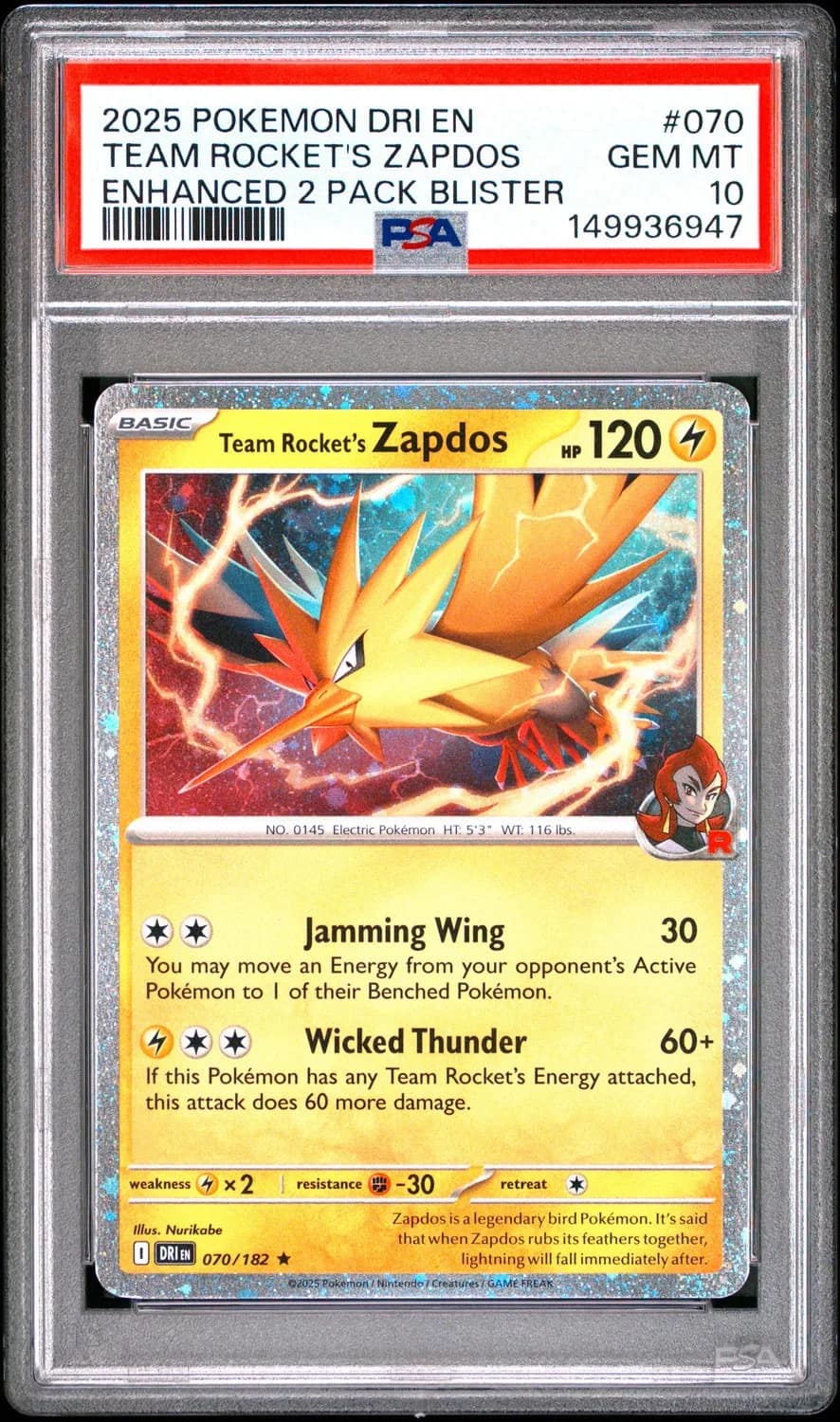 Team Rocket'S Zapdos