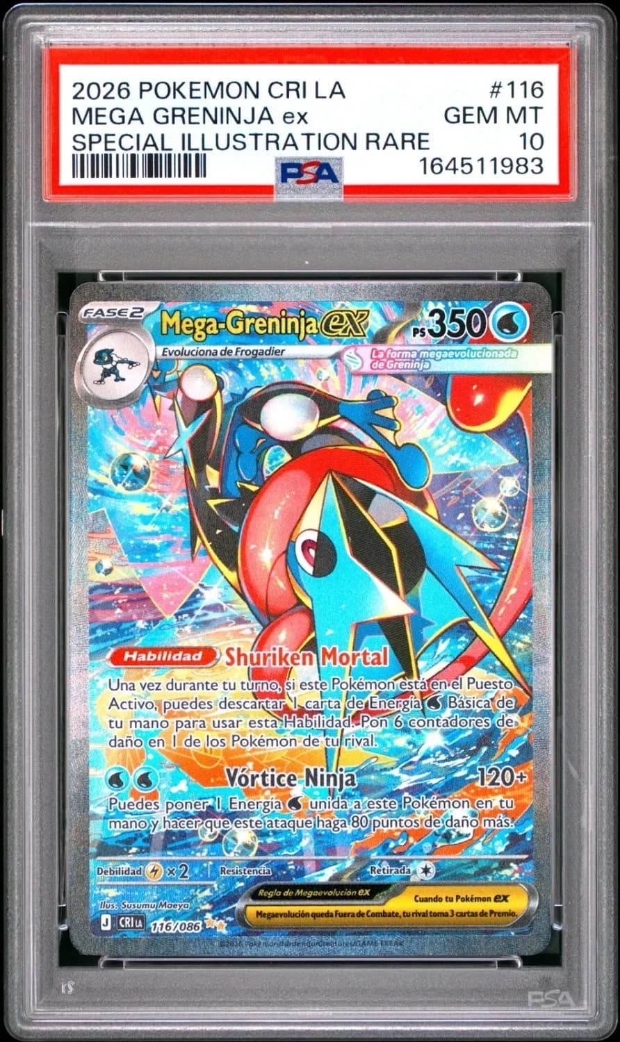 Mega Greninja Ex