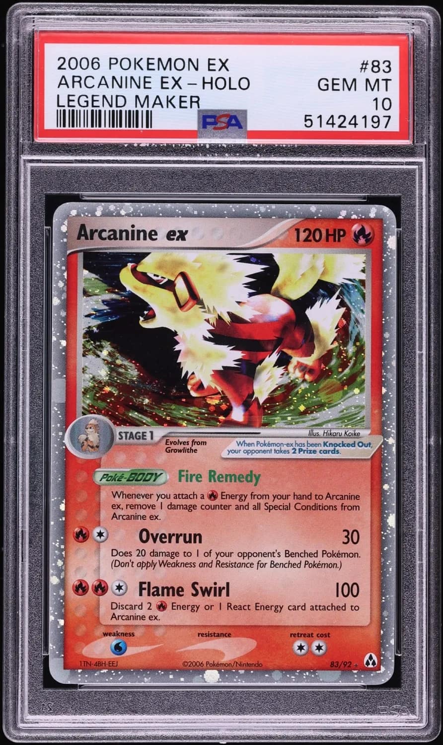 Arcanine Ex