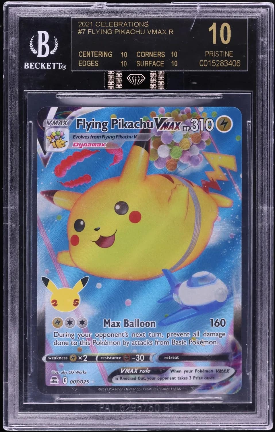 Flying Pikachu Vmax
