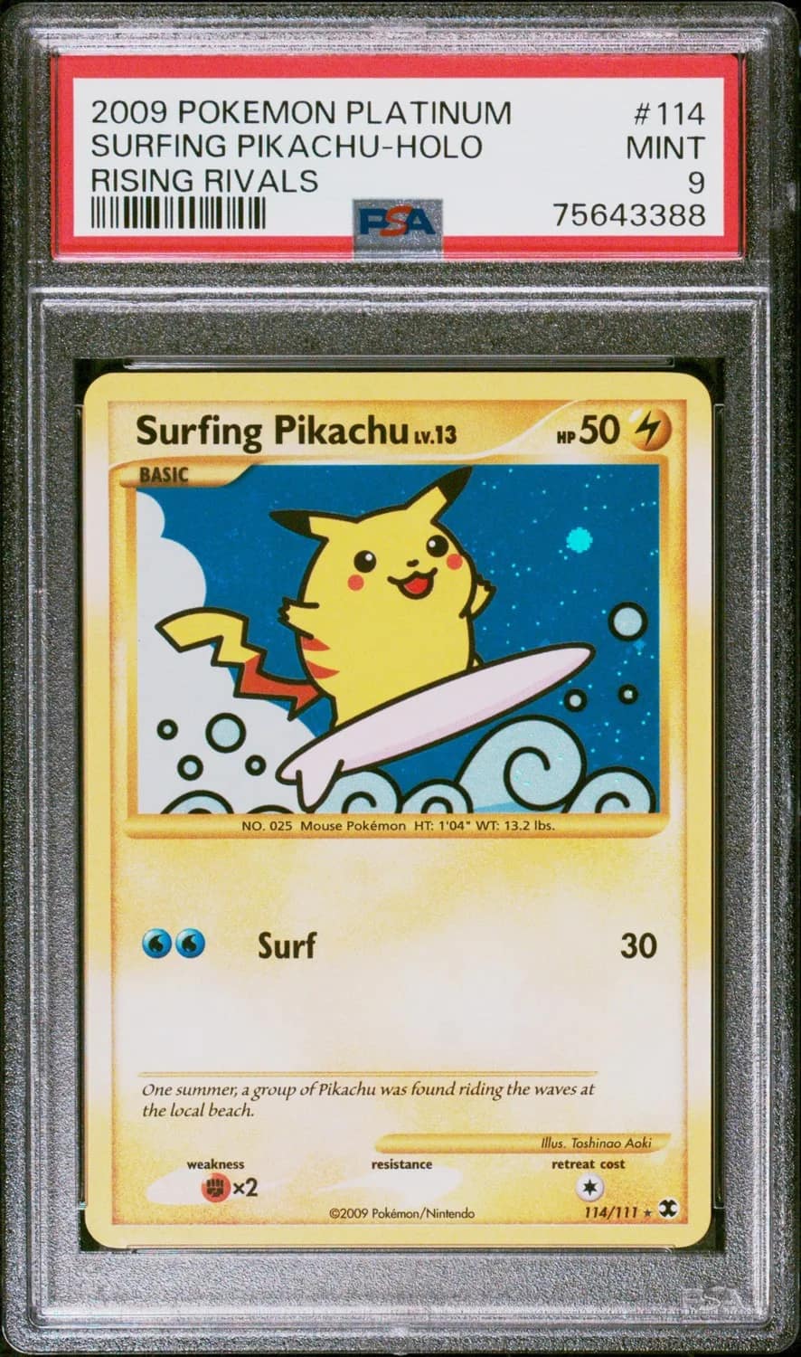Surfing Pikachu