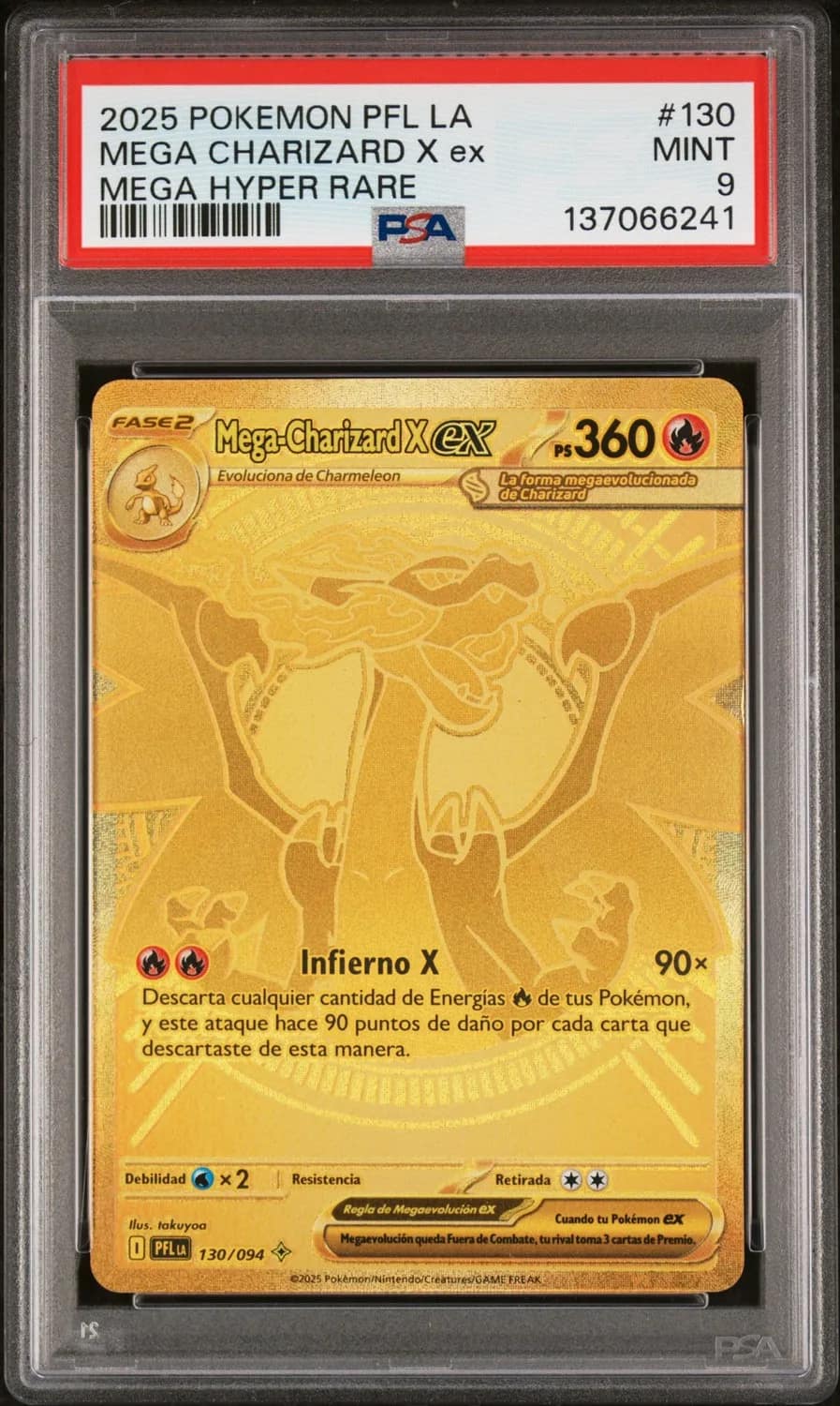 Mega Charizard X Ex
