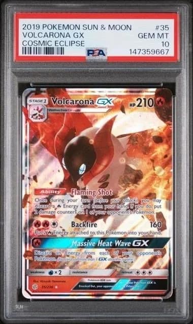 Volcarona Gx