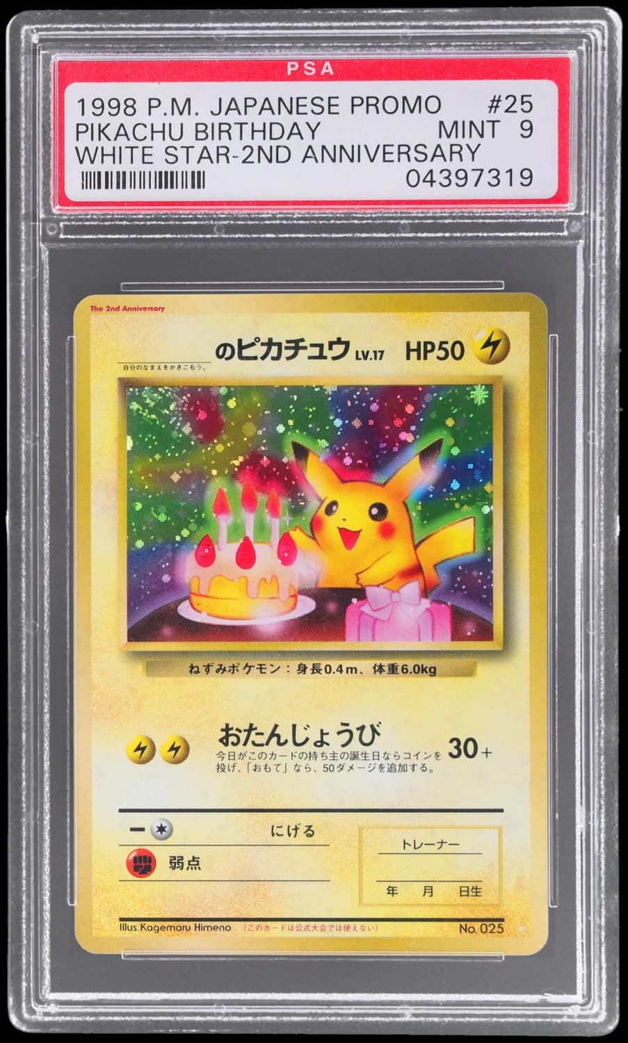 Pikachu Birthday