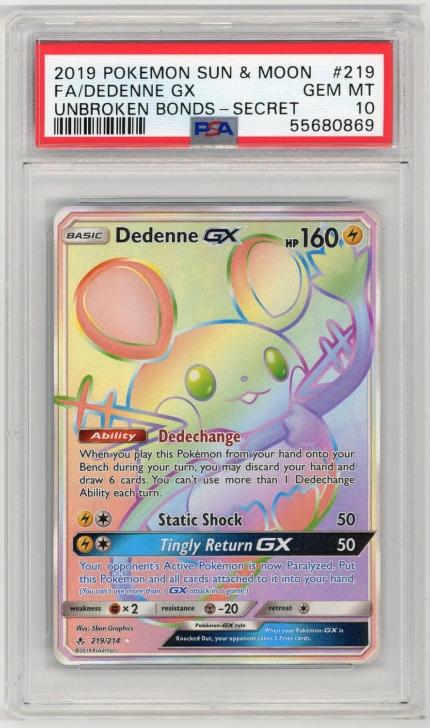 Dedenne Gx