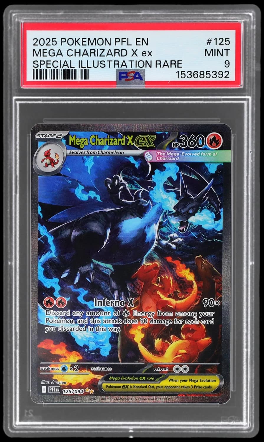 Mega Charizard X Ex