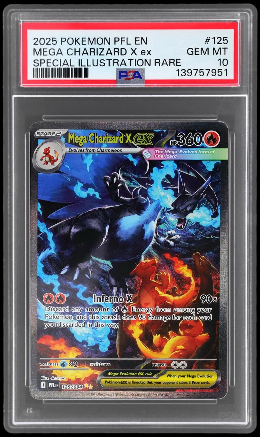 Mega Charizard X Ex
