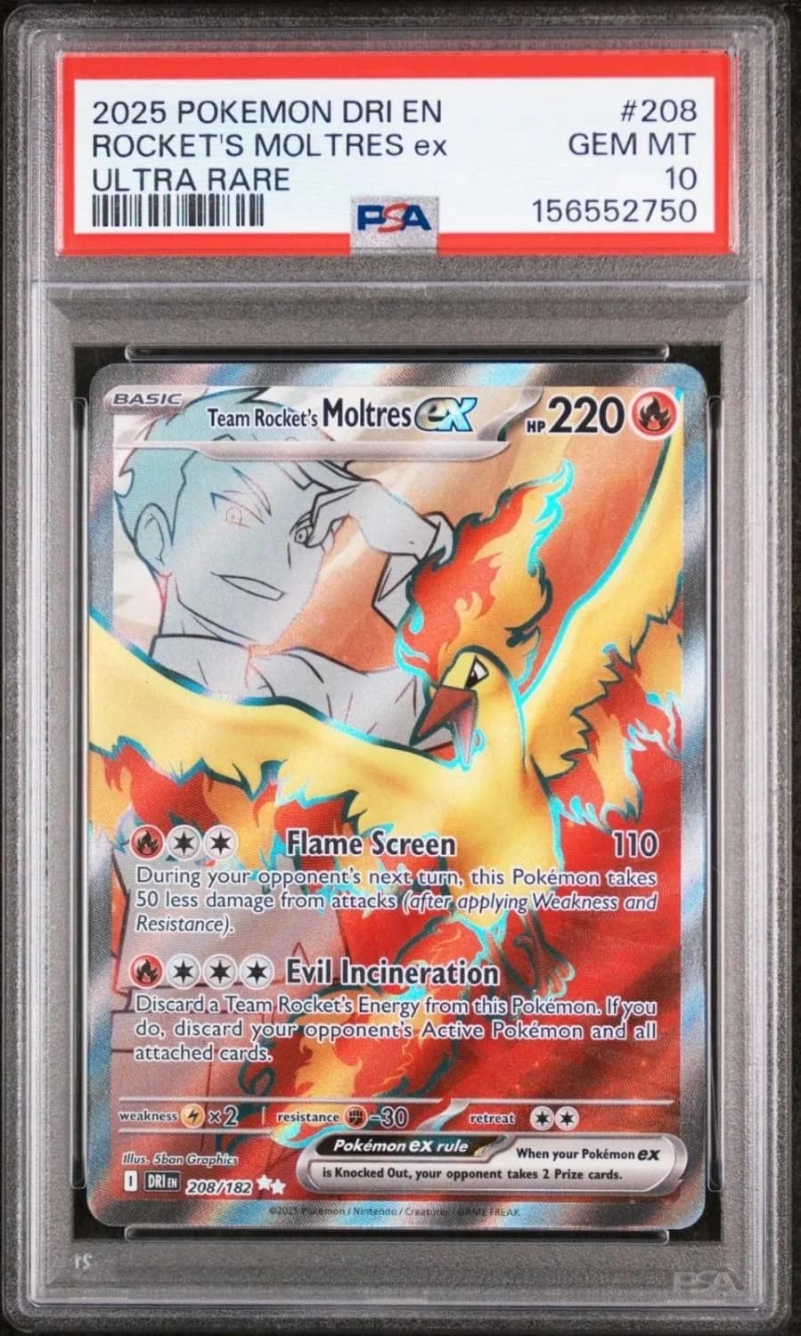 Rocket'S Moltres Ex