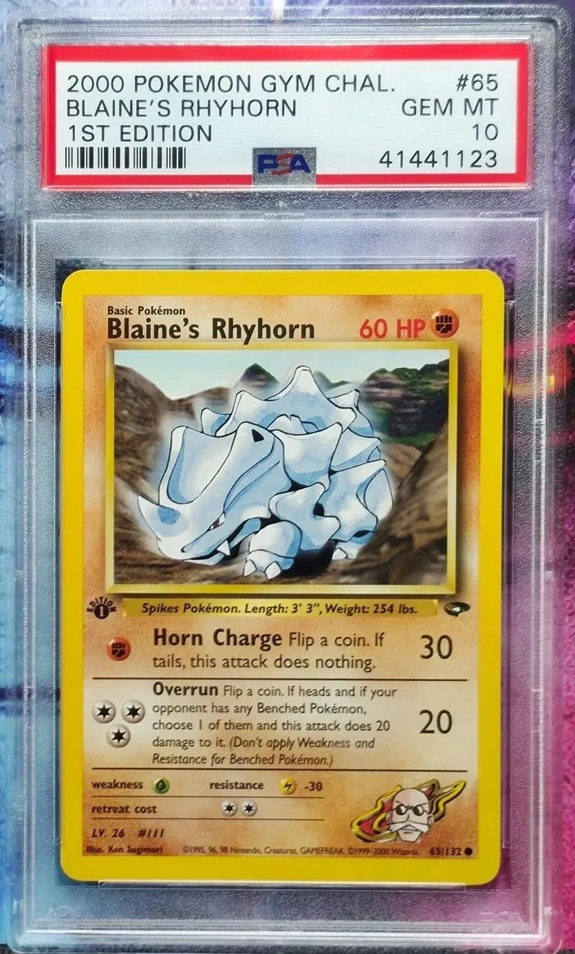 Blaine'S Rhyhorn