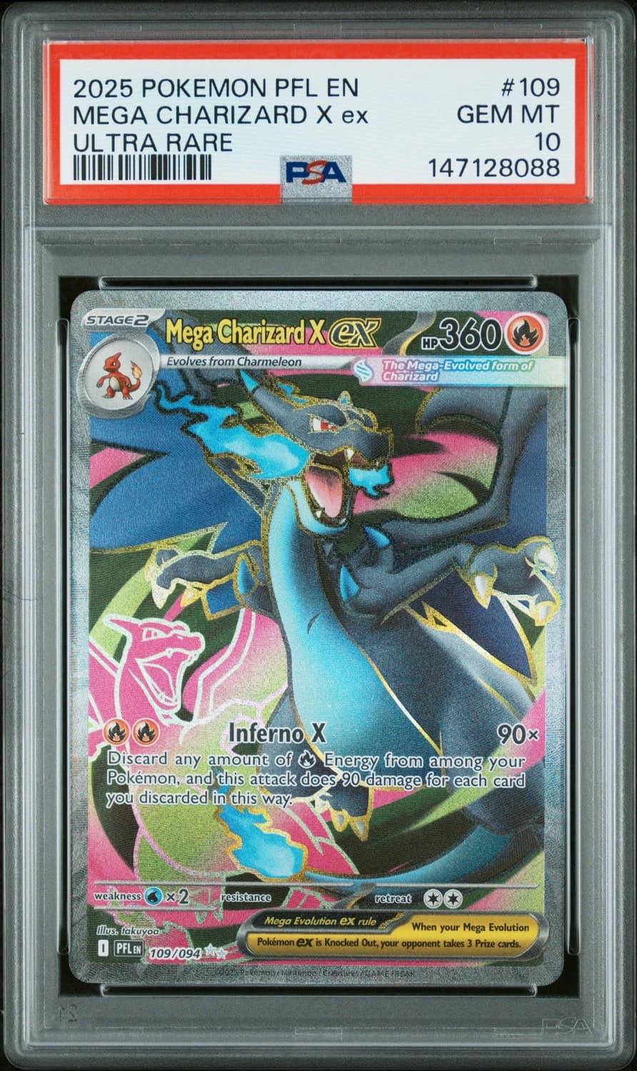 Mega Charizard X Ex