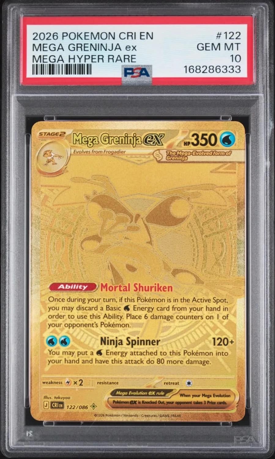Mega Greninja Ex