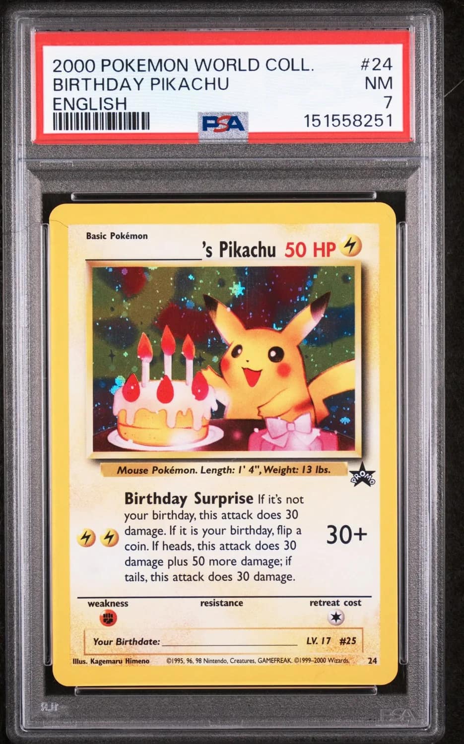Birthday Pikachu