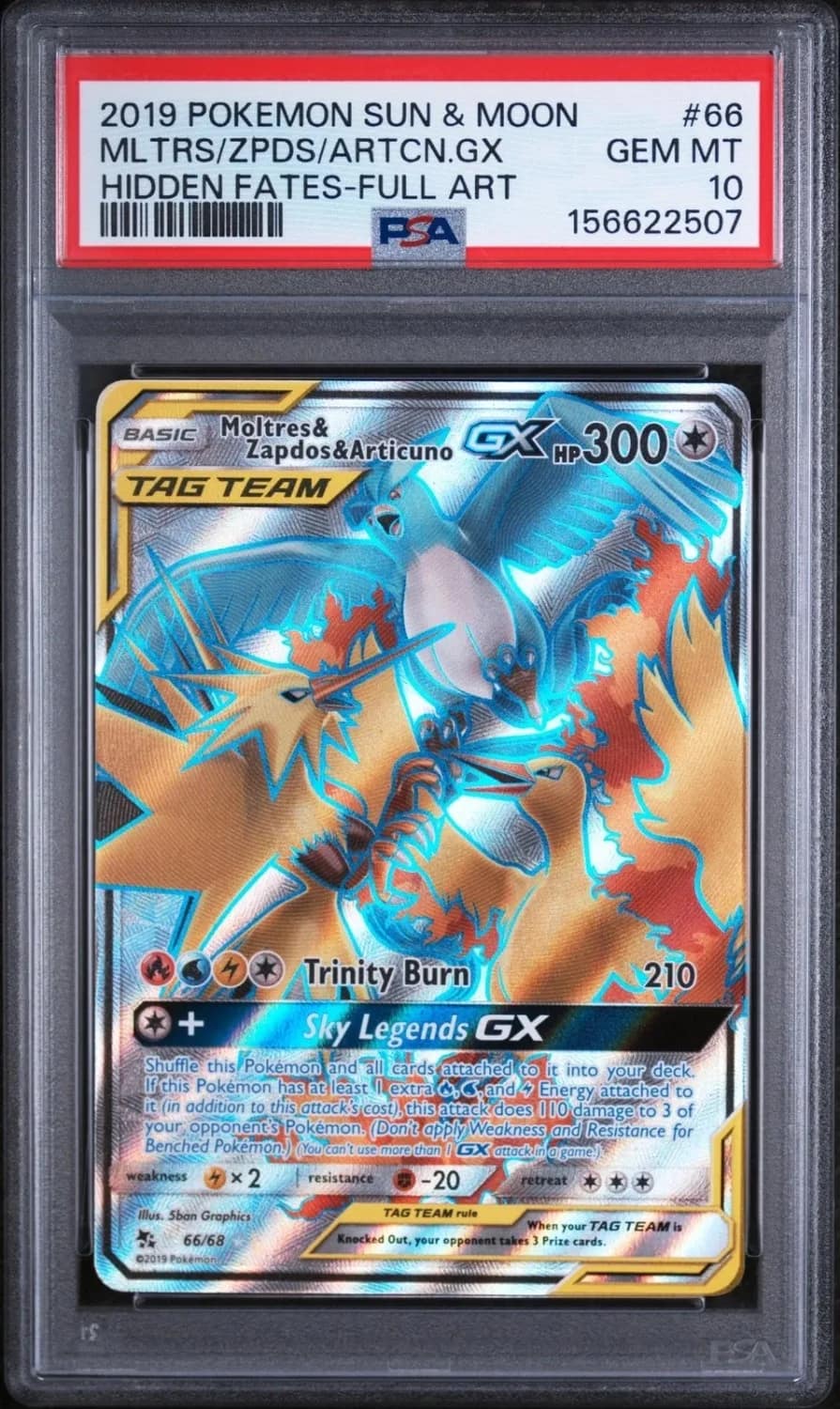 Moltres & Zapdos & Articuno Gx