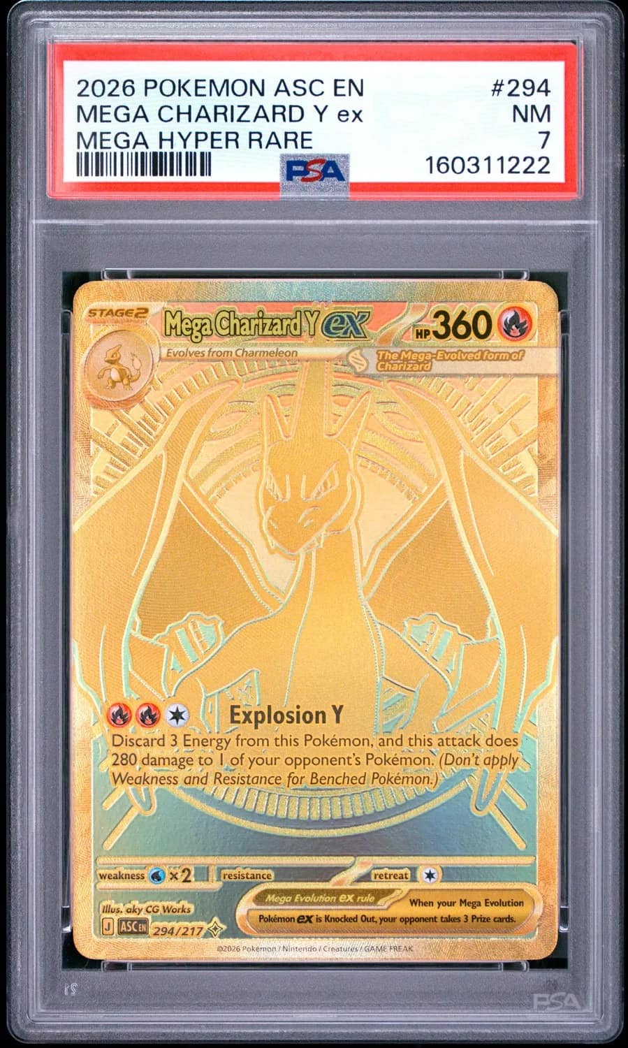 Mega Charizard Y Ex
