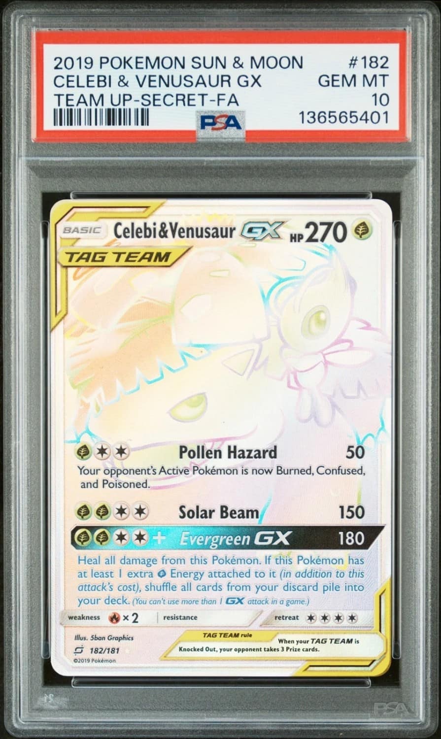 Celebi & Venusaur Gx