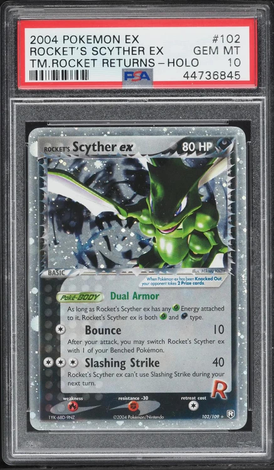 Rocket'S Scyther Ex