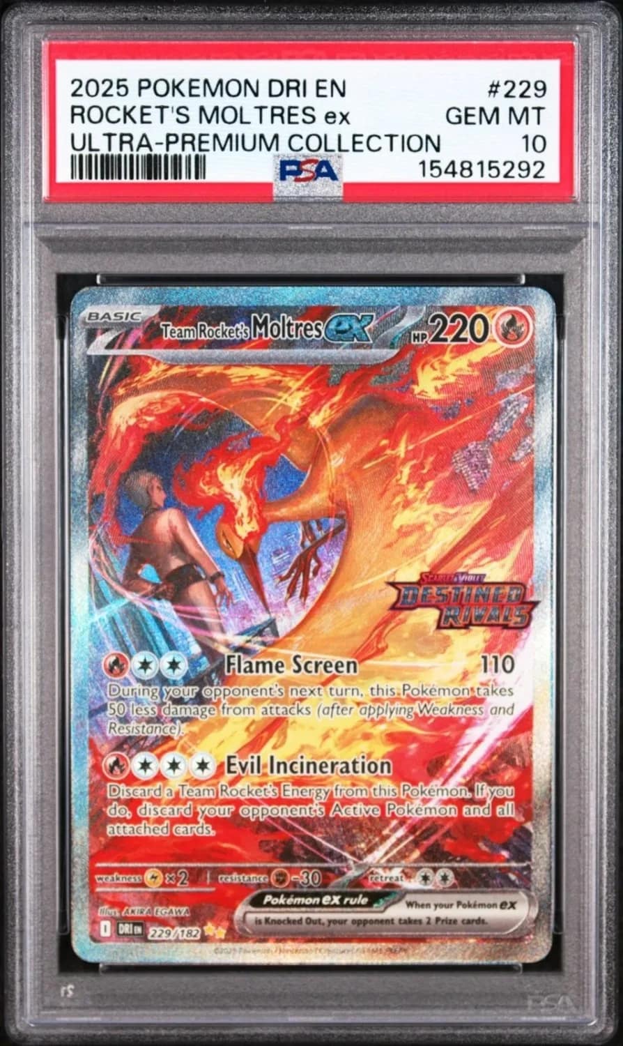 Rocket'S Moltres Ex