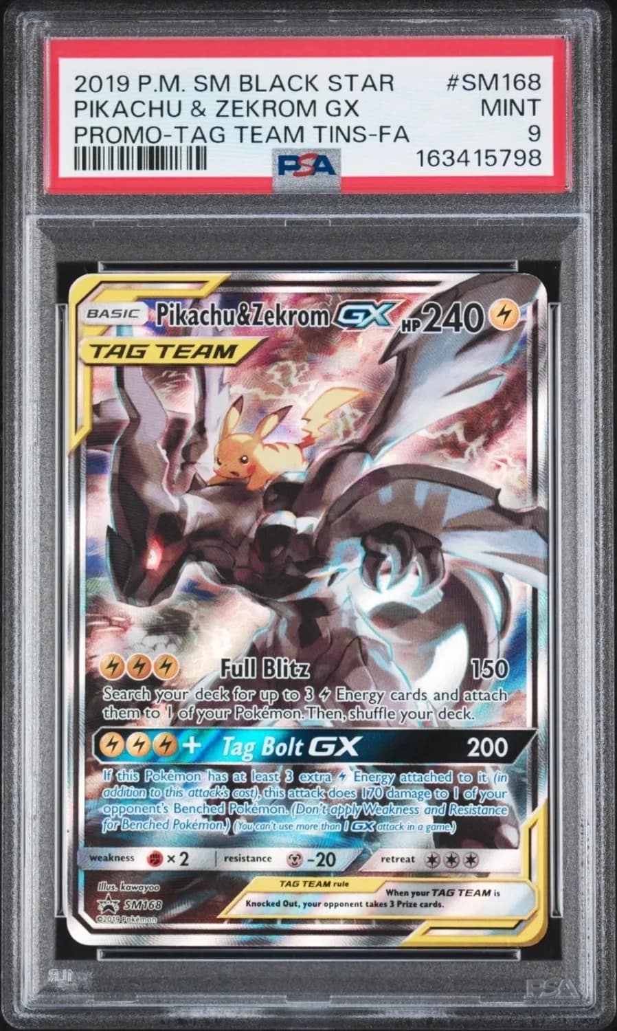 Pikachu & Zekrom Gx