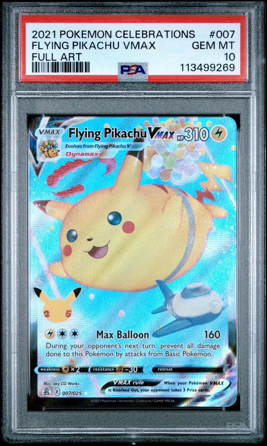 Flying Pikachu Vmax