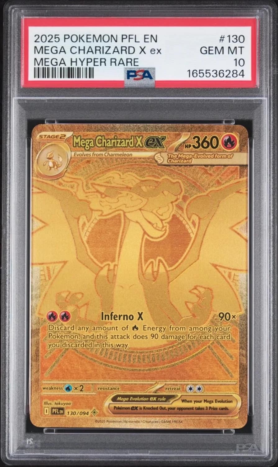 Mega Charizard X Ex