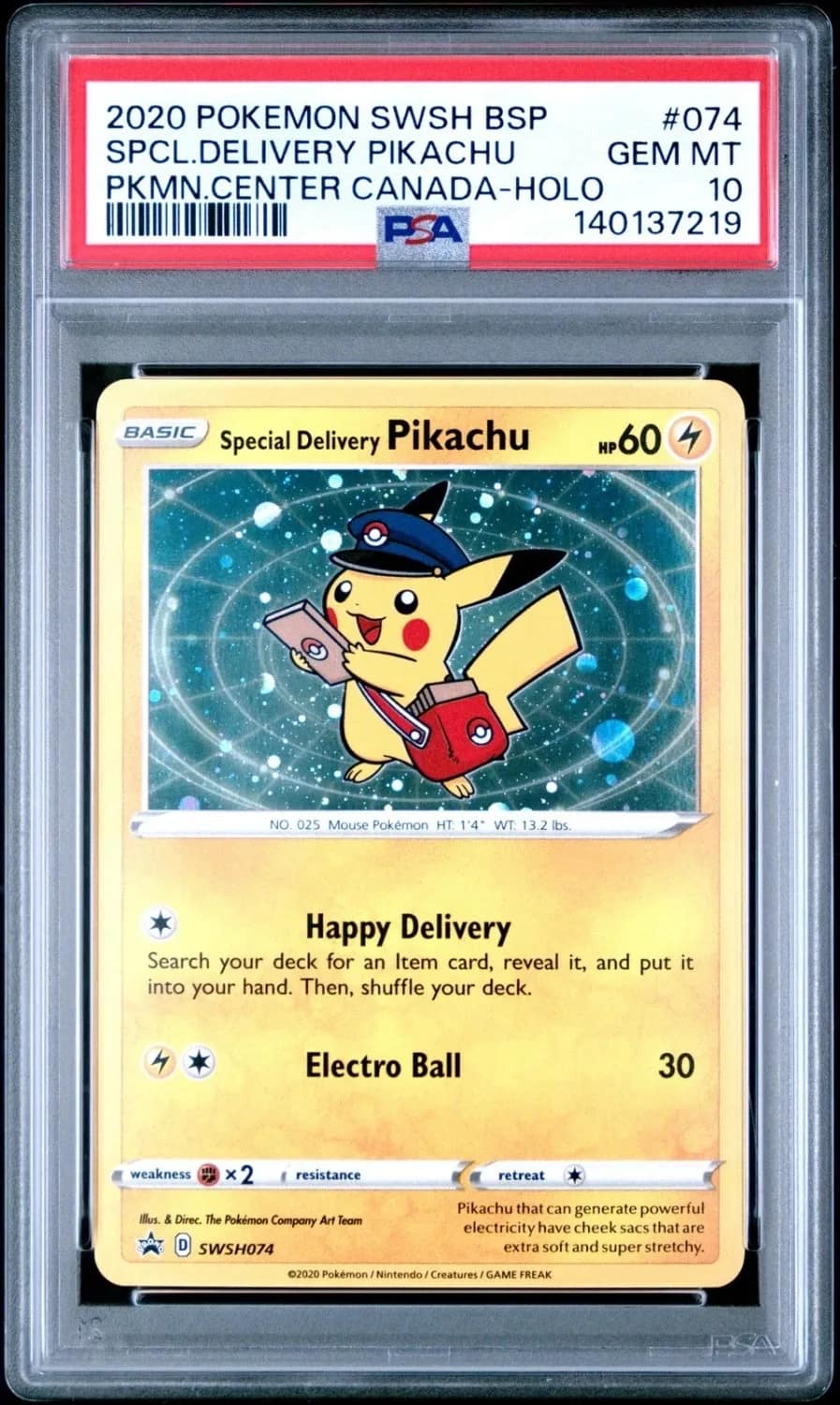Special Delivery Pikachu