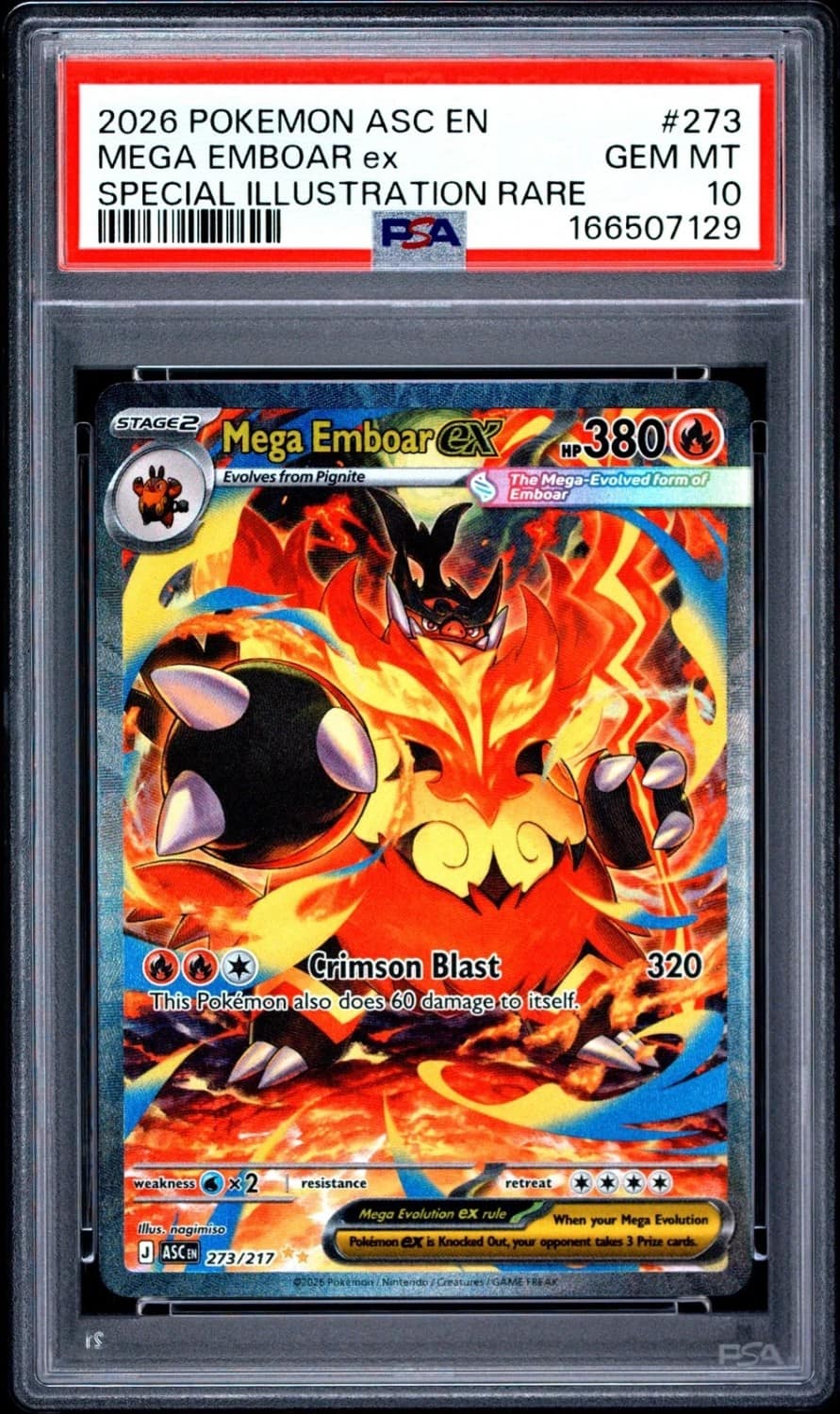Mega Emboar Ex